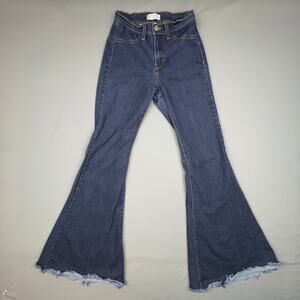 Judy Blue Dark Wash Flare Jeans Size 25